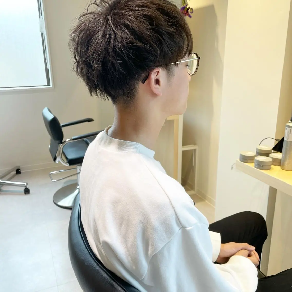 メンズカット✂️+カラー⭐️¥10000の写真