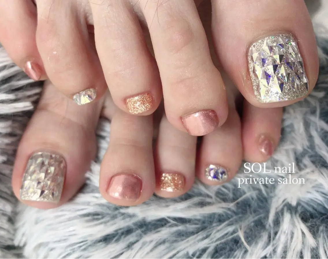 ネイル フットネイル SOL NAILのネイルデザイン