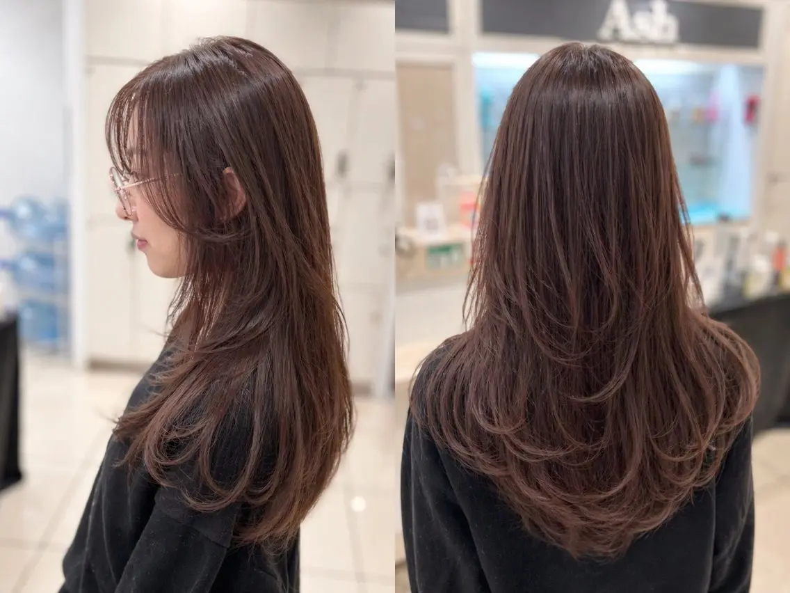 💎カット +スタンダードカラー＋5step moistureトリートメントコース💎の写真