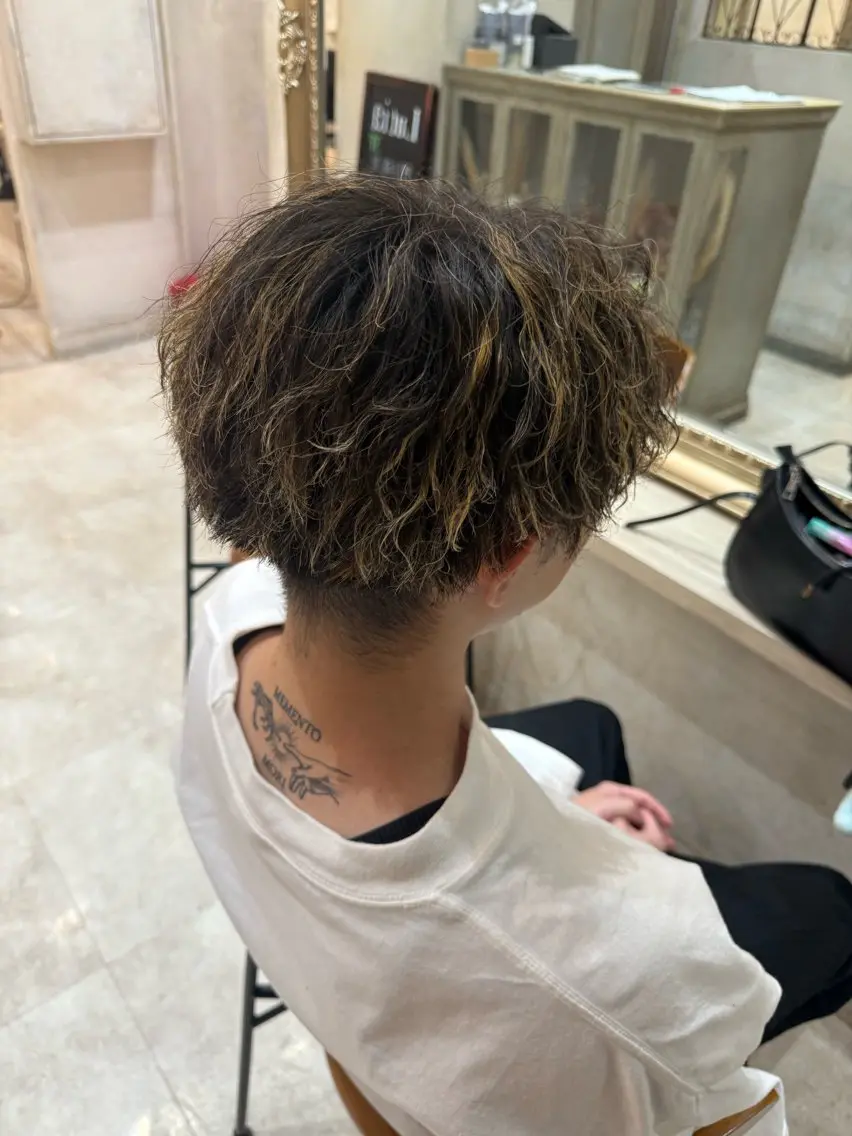 【メンズ限定】カット+パーマの写真