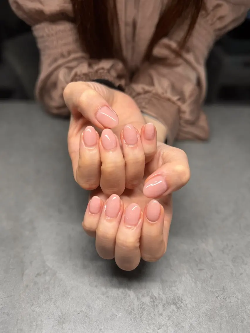 ネイル ワンカラーネイル IROHA NAIL 美優のネイルデザイン