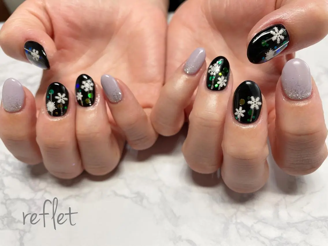 ネイル ハンドネイル reflet nailのネイルデザイン