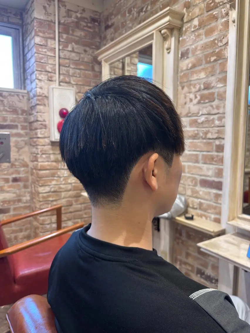 ショート カット 縮毛矯正 田尾 凌雅のヘアスタイル