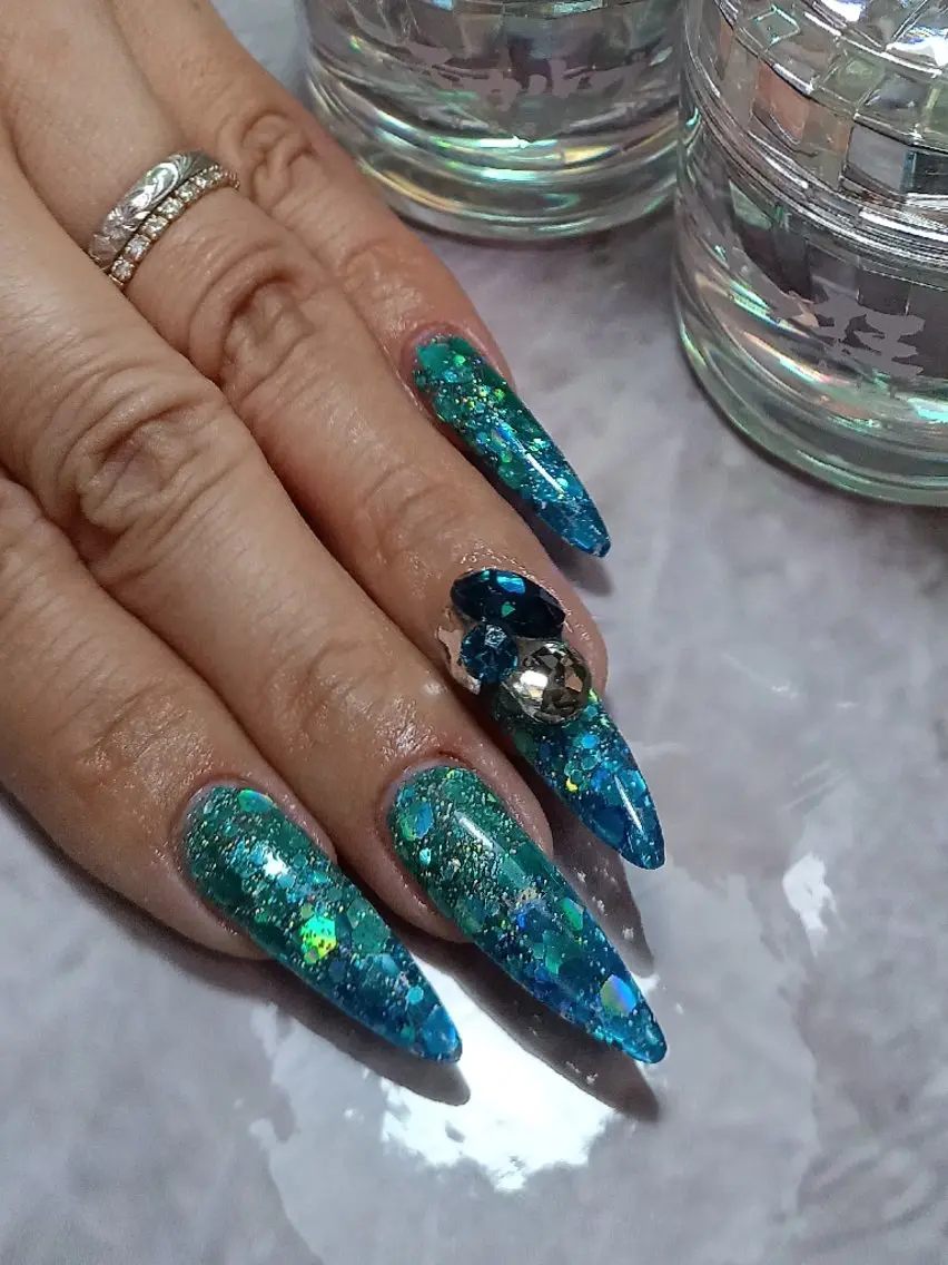 ネイル スカルプネイル Wisteria Nail_Yukieのネイルデザイン