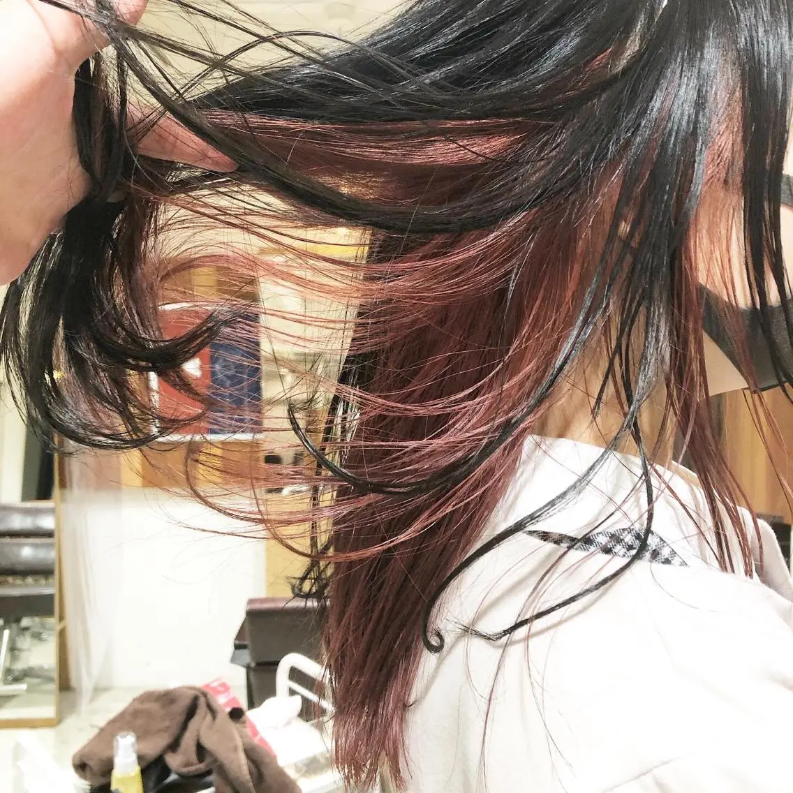 ロング カラー ヘアアレンジ メンズ特化✂️栗原 侑也のヘアスタイル