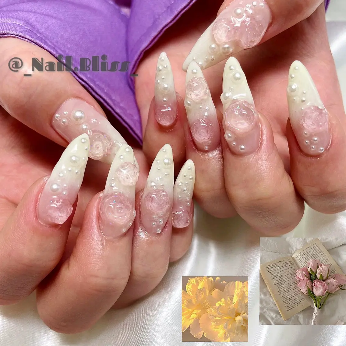 ネイル 持ち込み ハンドネイル NAIL BLISSのネイルデザイン