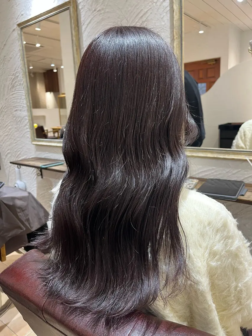 ミディアム カラー ベージュカラー ラベンダーカラー ラベンダーベージュ カット ヘアカラー トリートメント 🌈透明感カラー🌈 🌟吉田祐介🌟のヘアスタイル