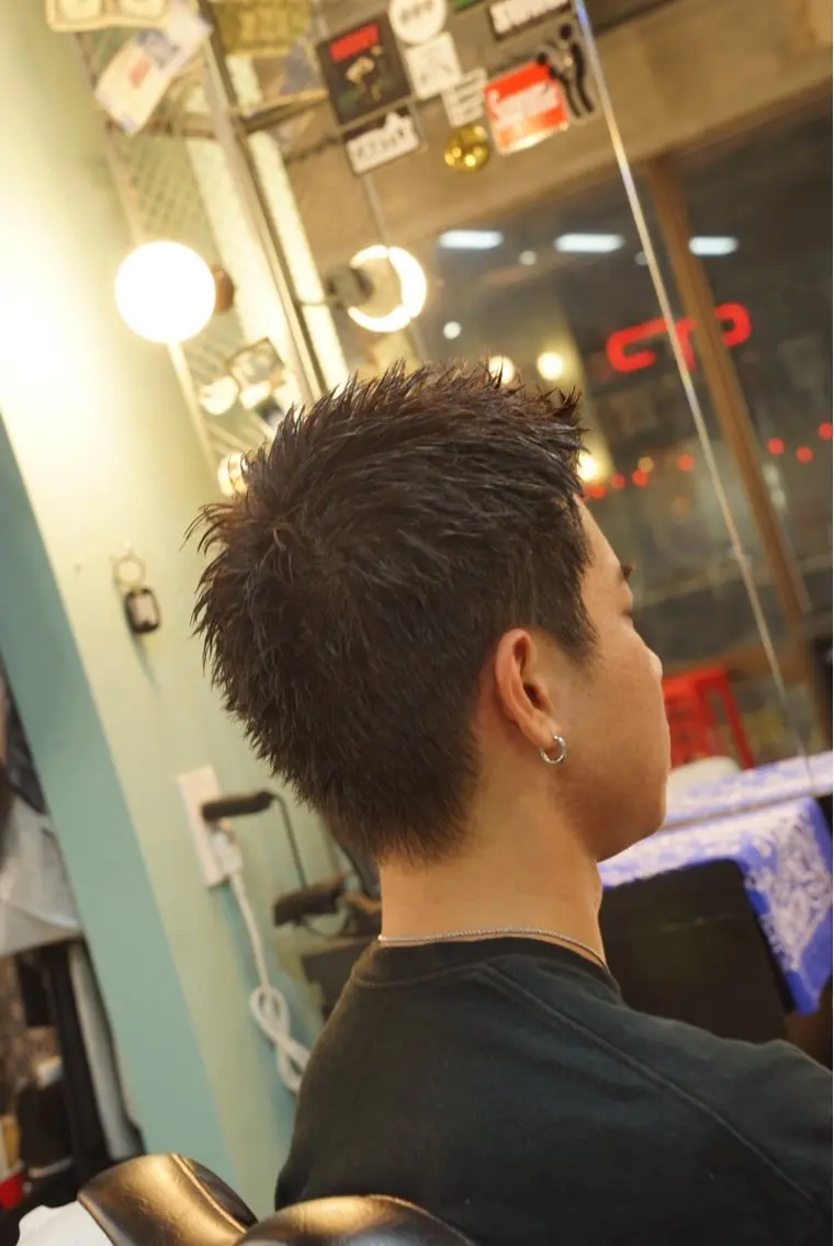 ショート メンズ スパイキーショート 刈り上げ ショートヘア カット ヘアセット メンズカット/ 三軒茶屋/YUTOのヘアスタイル