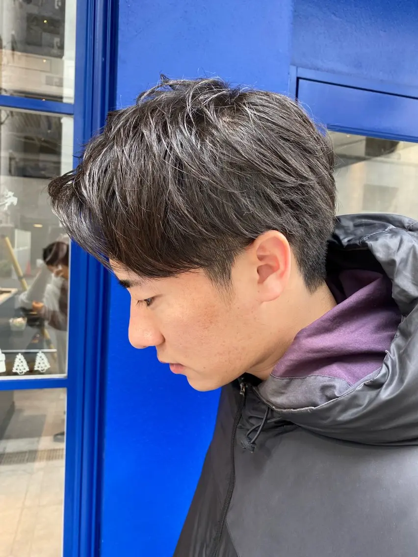 メンズ カット ✨デザインカラー✨ ✂️kouki✂️のヘアスタイル