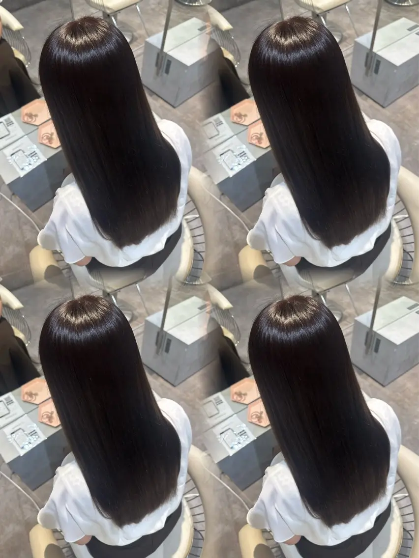 ロング カラー 髪質改善 ロング トリートメント カット ヘアカラー トリートメント 💎透明感カラー特化 💎TAISEIのヘアスタイル