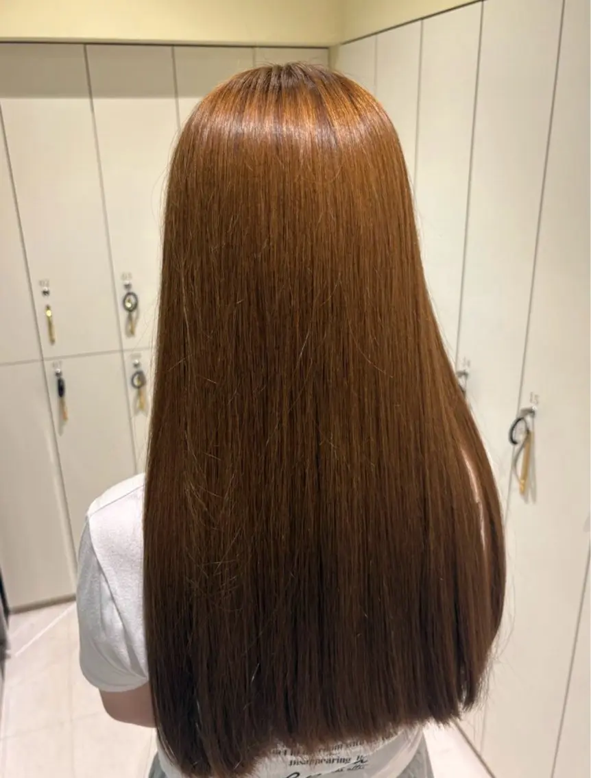 カラー 髪質改善カラー🤍✨ りほなのヘアスタイル