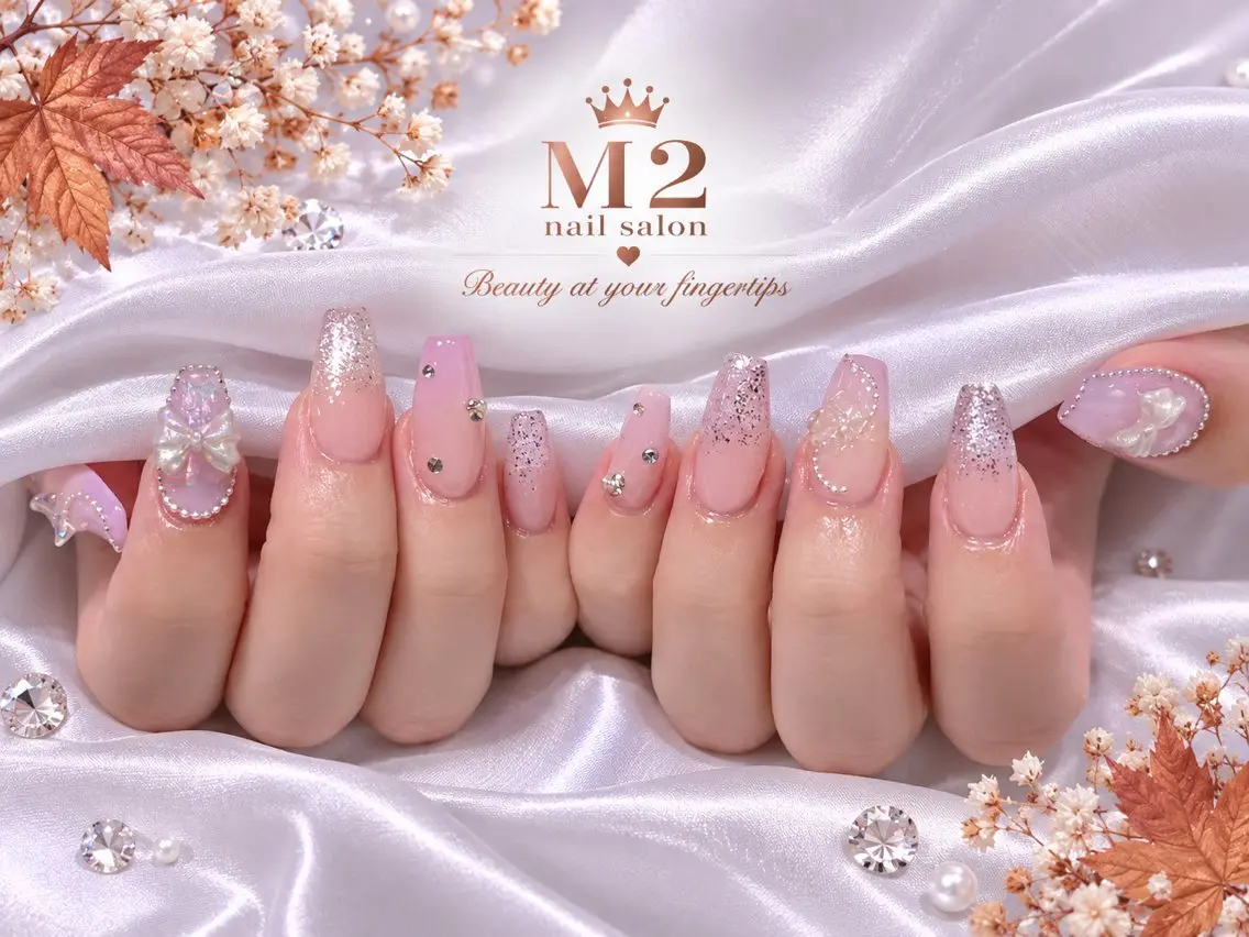 ネイル ハンドネイル 長さだし専門店 M2 rikaのネイルデザイン