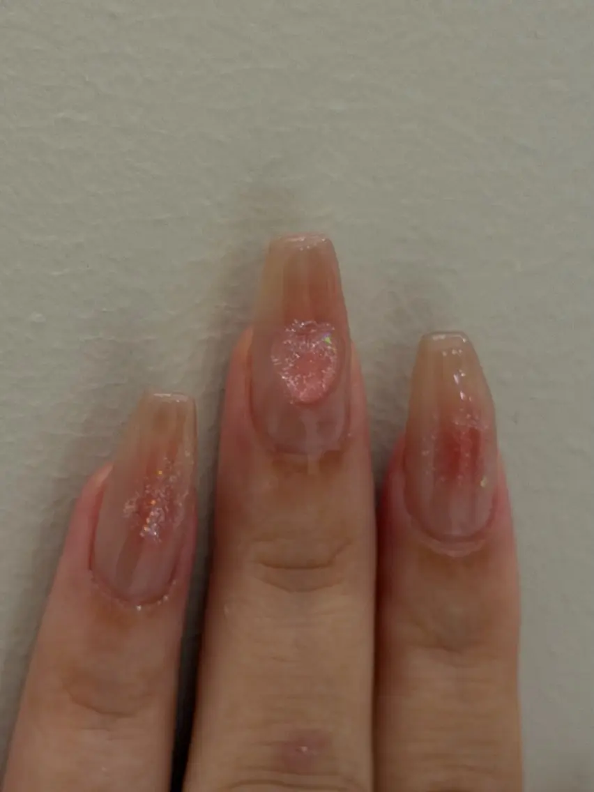 ネイル チークネイル TRIOS △nail aiのネイルデザイン