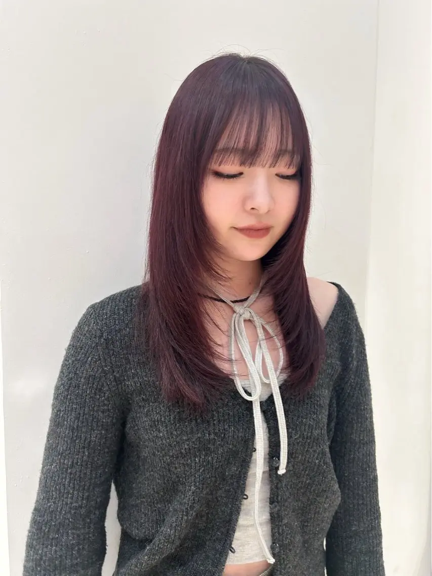 ロング カラー ミカ/無料ショー トカット🍀のヘアスタイル