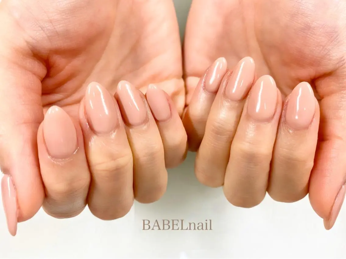 ネイル ハンドネイル 江戸川橋✨BABEL 【バベル】大人可愛いのネイルデザイン