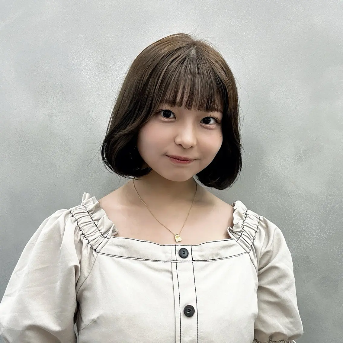 ショート カラー 髪質改善/縮毛矯正/ 艶カラー🦢川上葵のヘアスタイル