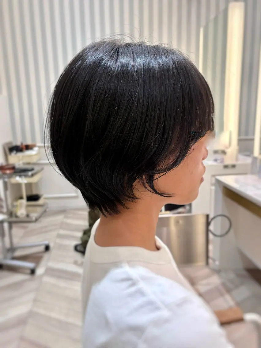 ショート くびれヘア ショートヘア カット ✨垢抜け×大日イオン ×似合わせ井谷拓馬のヘアスタイル