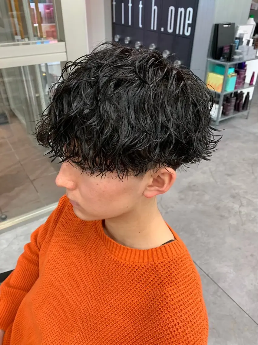 パーマ メンズ カット パーマ パーマ支持率No.1 ❤️🔥安成弾のヘアスタイル