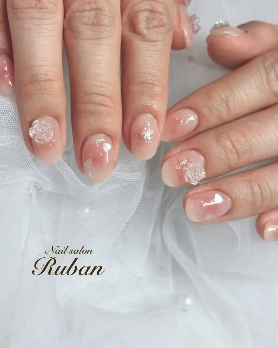 ネイル チークネイル Nail salon Rubanのネイルデザイン