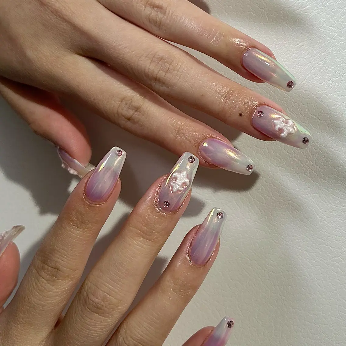 ネイル ハンドネイル パラあり！フィルイン 美フォルムのネイルデザイン