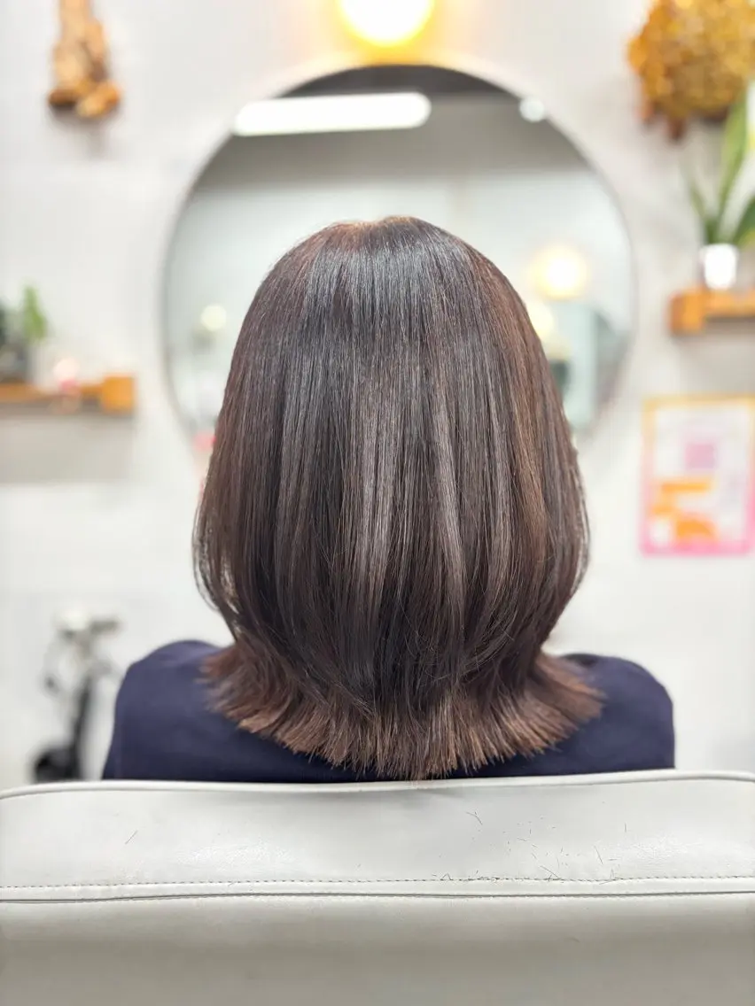 【事前予約限定】ミディアムレディースカット(シャンプーブロー込)✂️18時or18時半～⚠️補足説明を必ずお読みくださいの写真