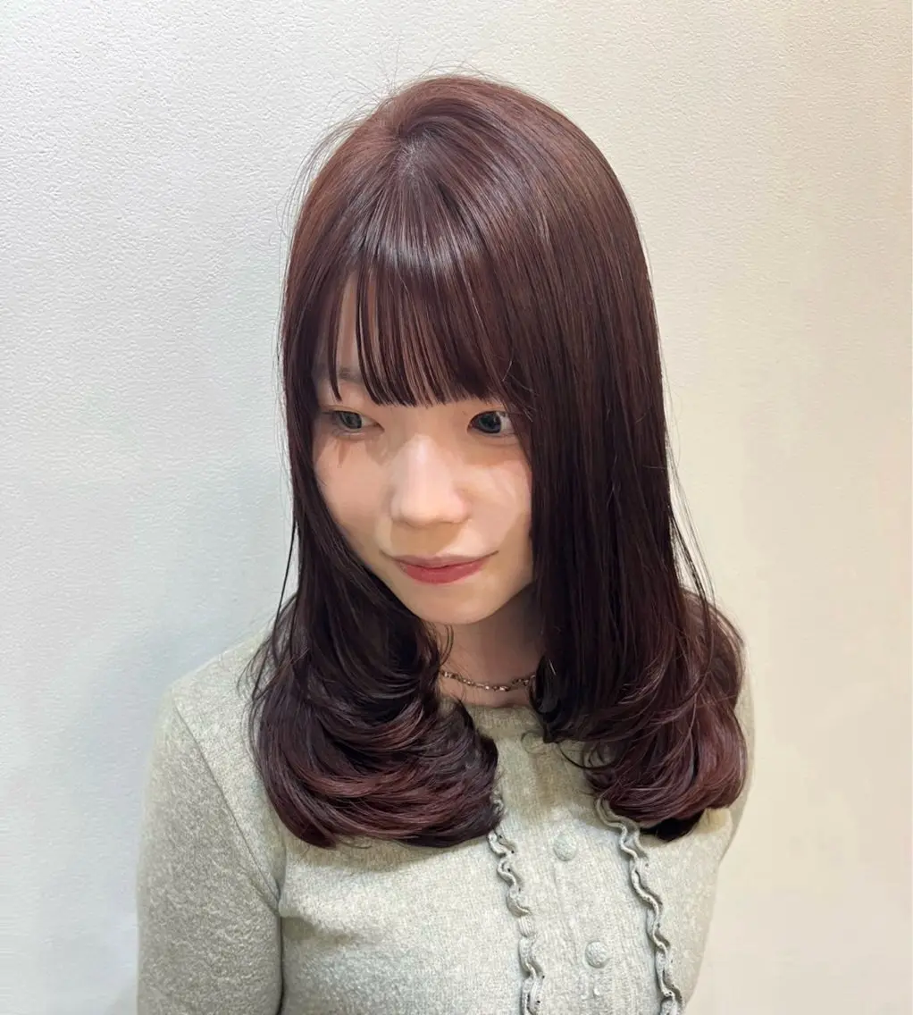 【💫平日限定💫】髪質改善カラー＋髪質改善LOA2ステップトリートメント🍯　ボブ/ショート/レイヤーの写真