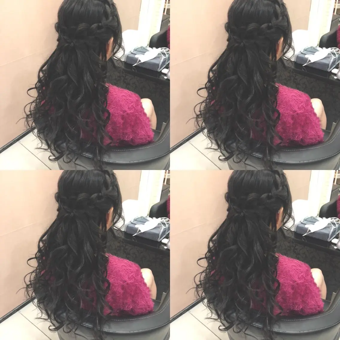 ロング ヘアアレンジ ヘアセット 🌷MAYU 🌷のヘアスタイル