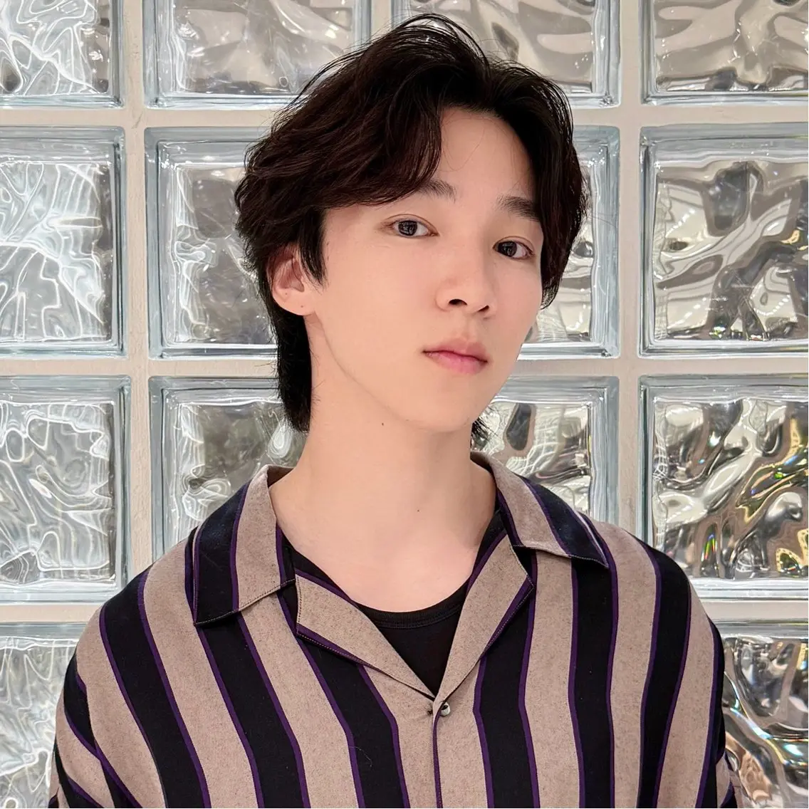 パーマ メンズ 玉木 愛美のヘアスタイル