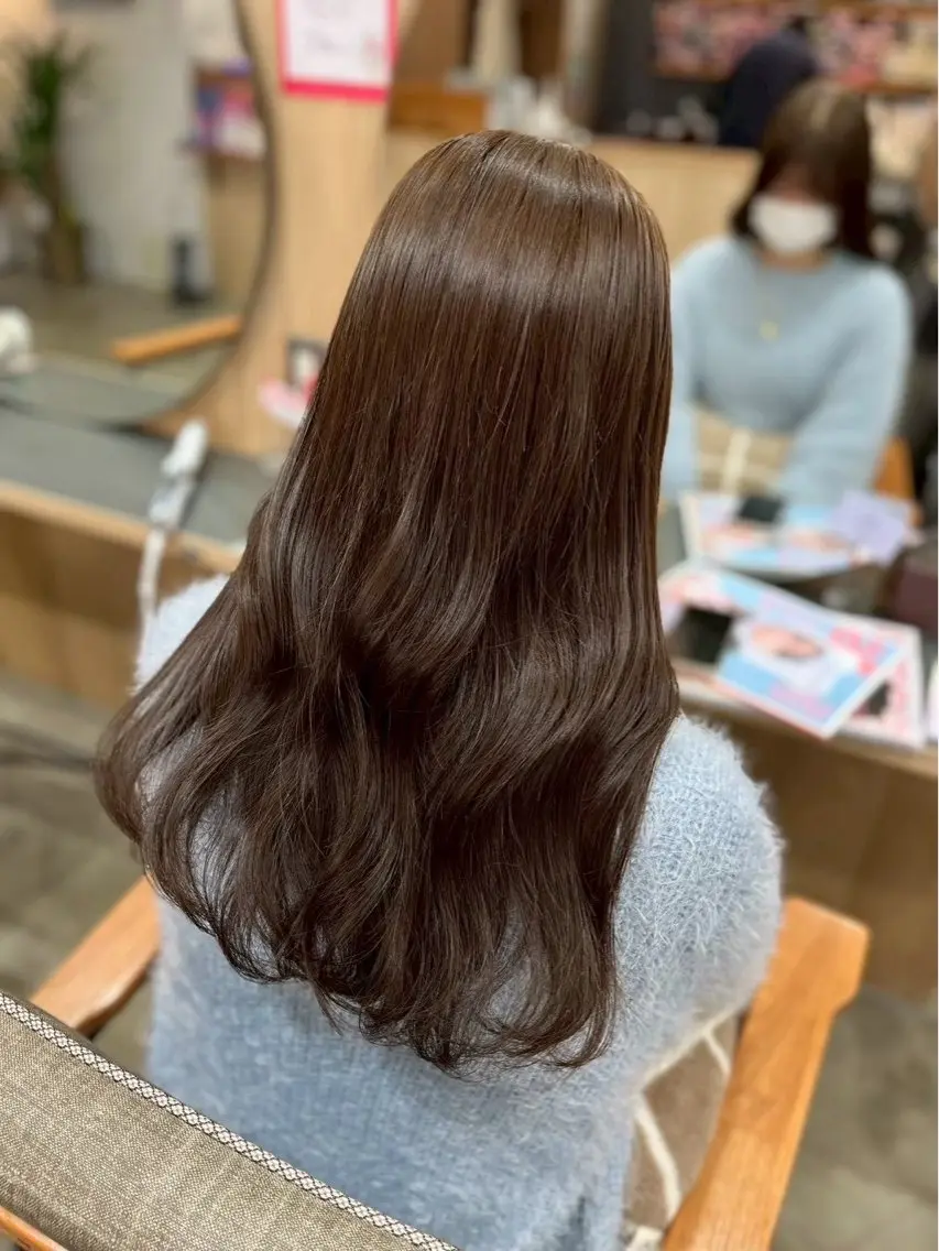 ロング 中村 叶愛のヘアスタイル