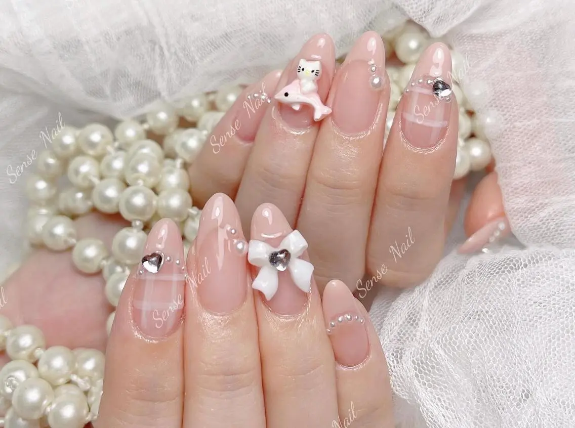 ネイル ハンドネイル ハンドケア 🦋Yumiio 🦋のネイルデザイン