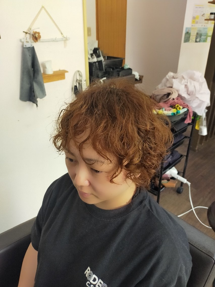 ショート カット パーマ トリートメント 大城正樹 Cecil HAIRのヘアスタイル