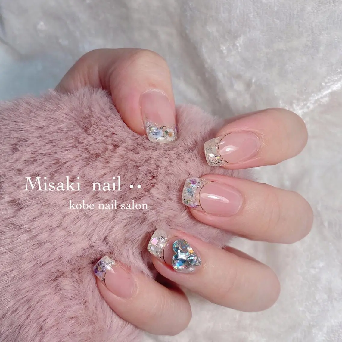 ネイル 韓国ネイル ワンホンネイル ハンドネイル nailsalon miinailsのネイルデザイン