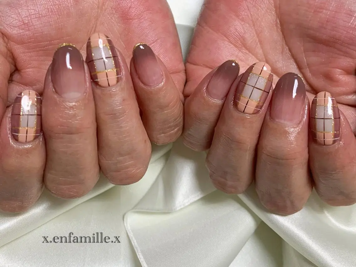 ネイル ハンドネイル nail salon en familleのネイルデザイン