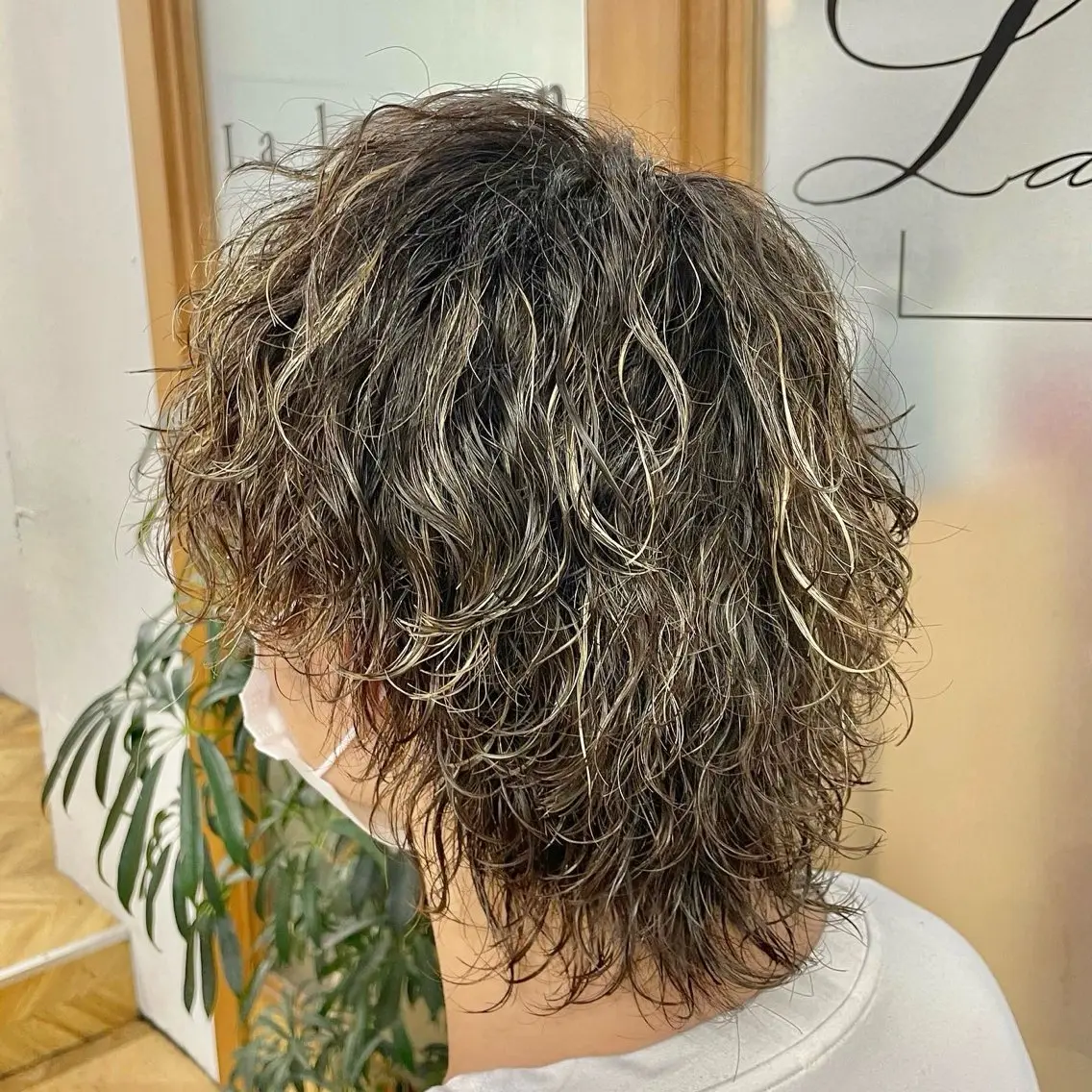 ショート パーマ メンズ カット パーマ ヘアセット 立川メンズパーマ職人 店長/小泉文人のヘアスタイル