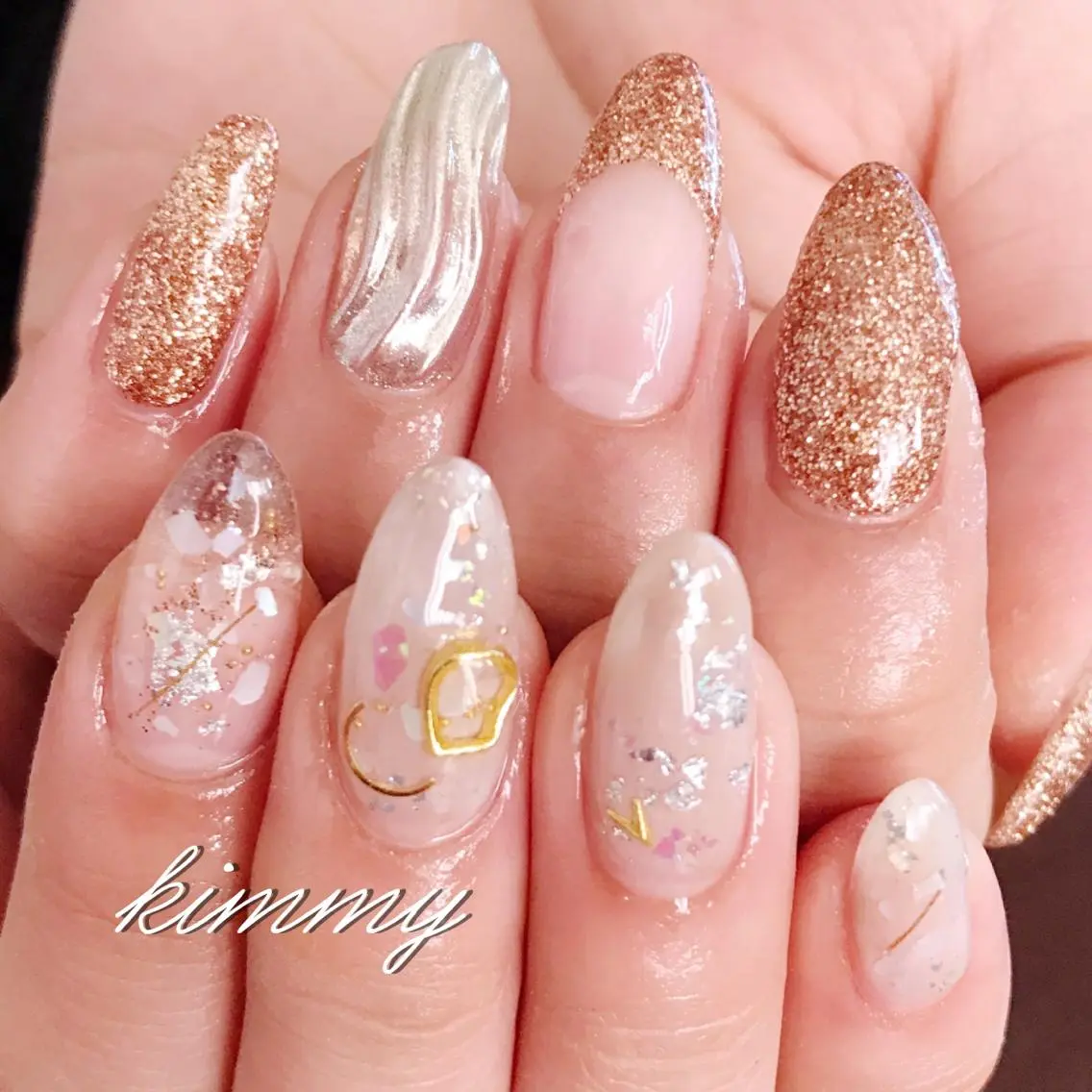 ネイル ハンドネイル kimmy nailsのネイルデザイン