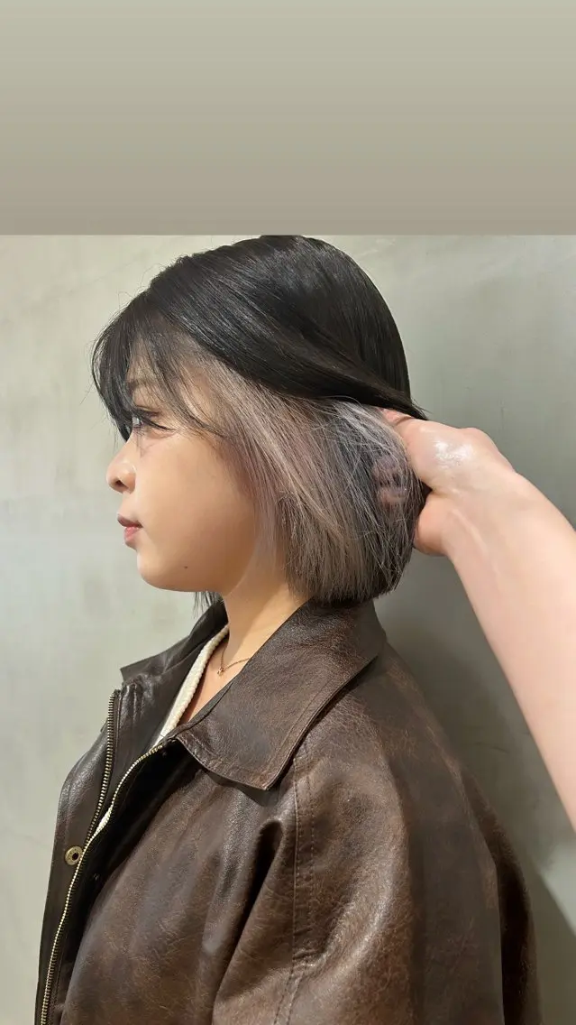 【周りと差がつく】カット+インナーカラー+2stepトリートメント✨️の写真