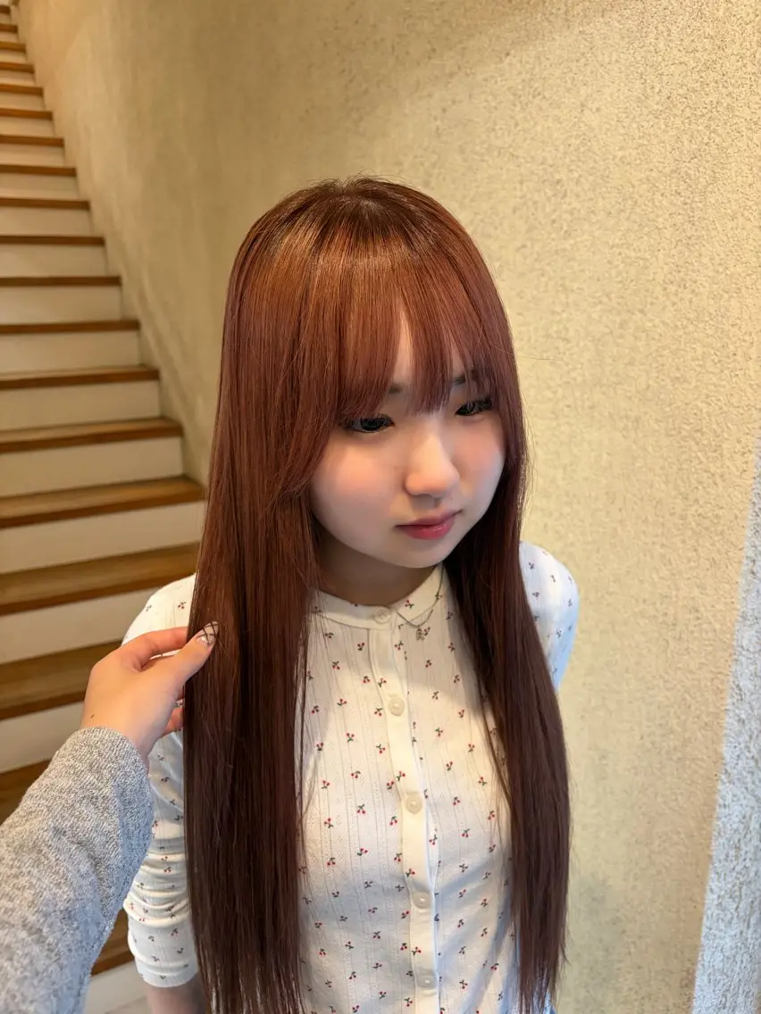 ロング カラー SOL🐈‍⬛ しゅのんのヘアスタイル