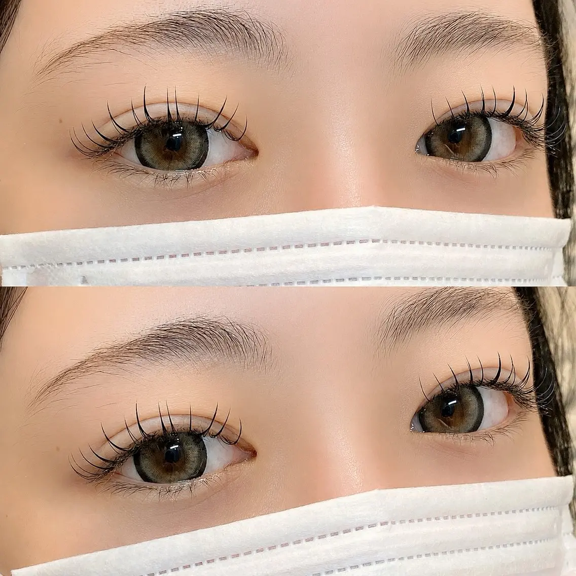 マツエク・マツパ Dカール フラットラッシュ 🖤AKARI 🖤のマツエク・マツパデザイン