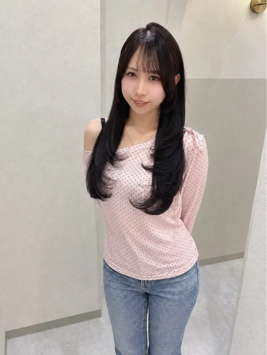 ロング カット 縮毛矯正 トリートメント レイヤー/美髪矯正 本田拓也のヘアスタイル