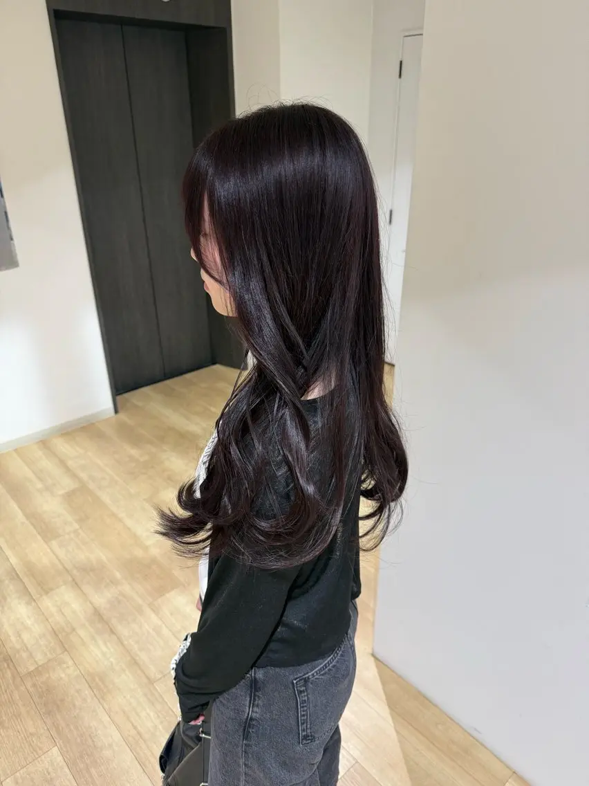 ロング カラー カット ヘアカラー トリートメント 髪質改善/艶カラー /梅田/菅野🌟のヘアスタイル