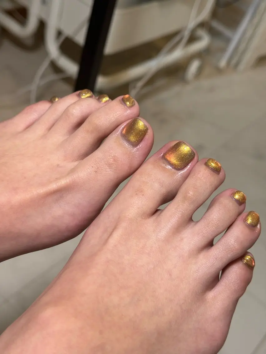【foot】 🫧オフなし🫧 マグネットネイル🧲の写真