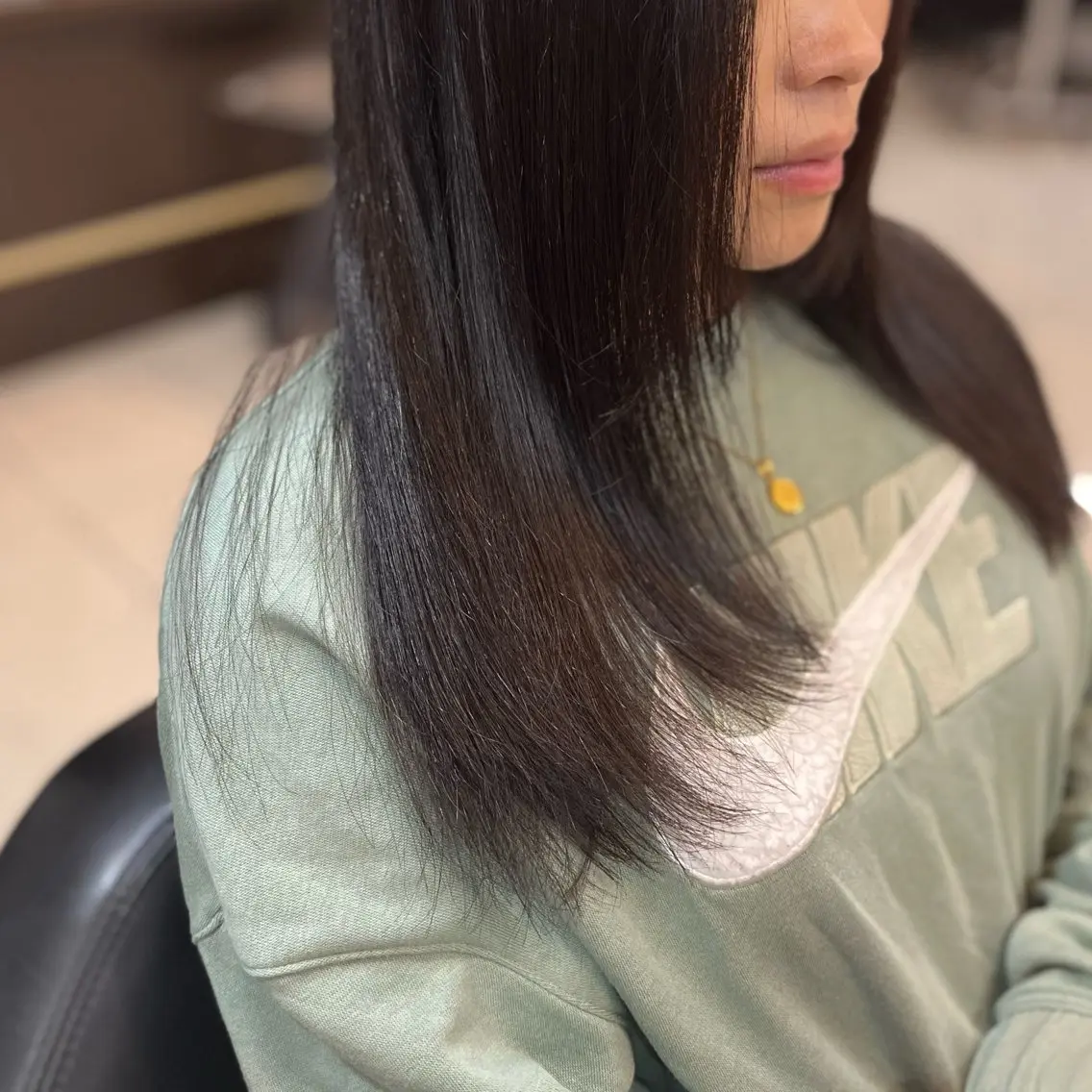 セミロング レイヤーカット カット 🍒 SANA🍒のヘアスタイル