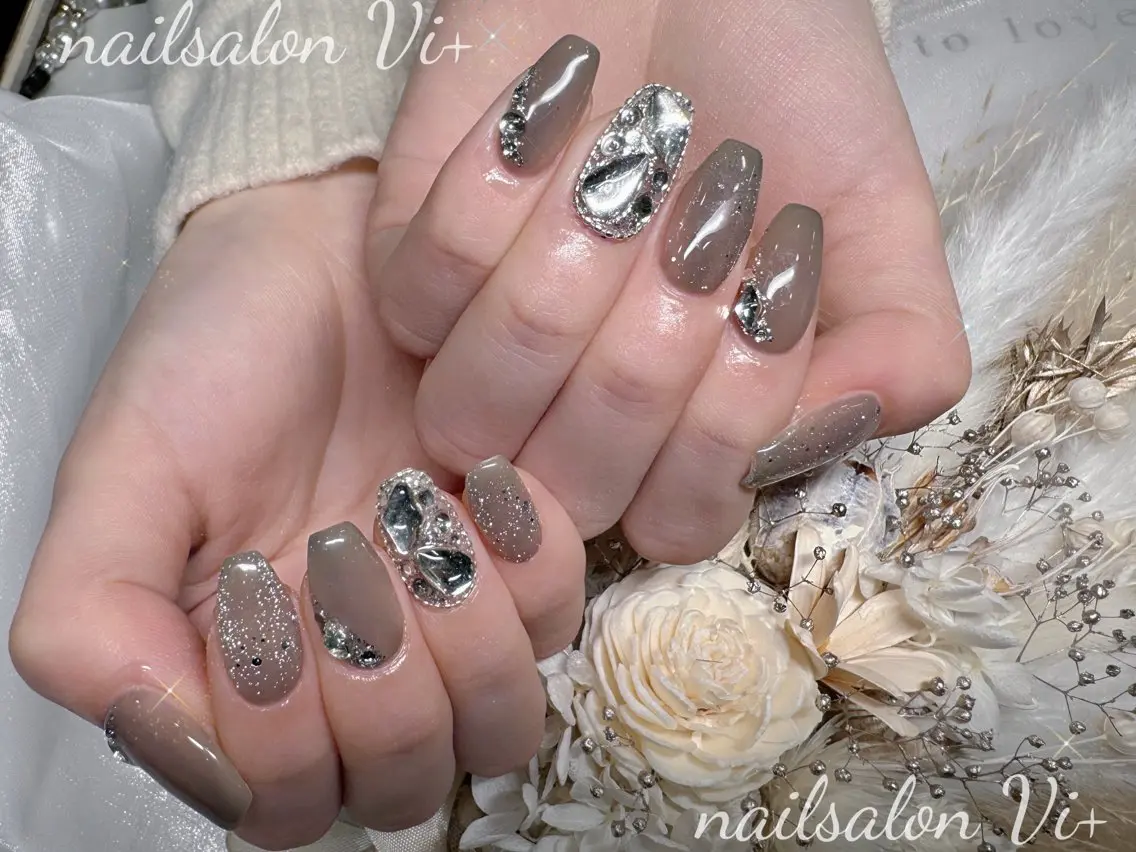 ネイル ハンドネイル ✨Nailsalon Vi+✨のネイルデザイン