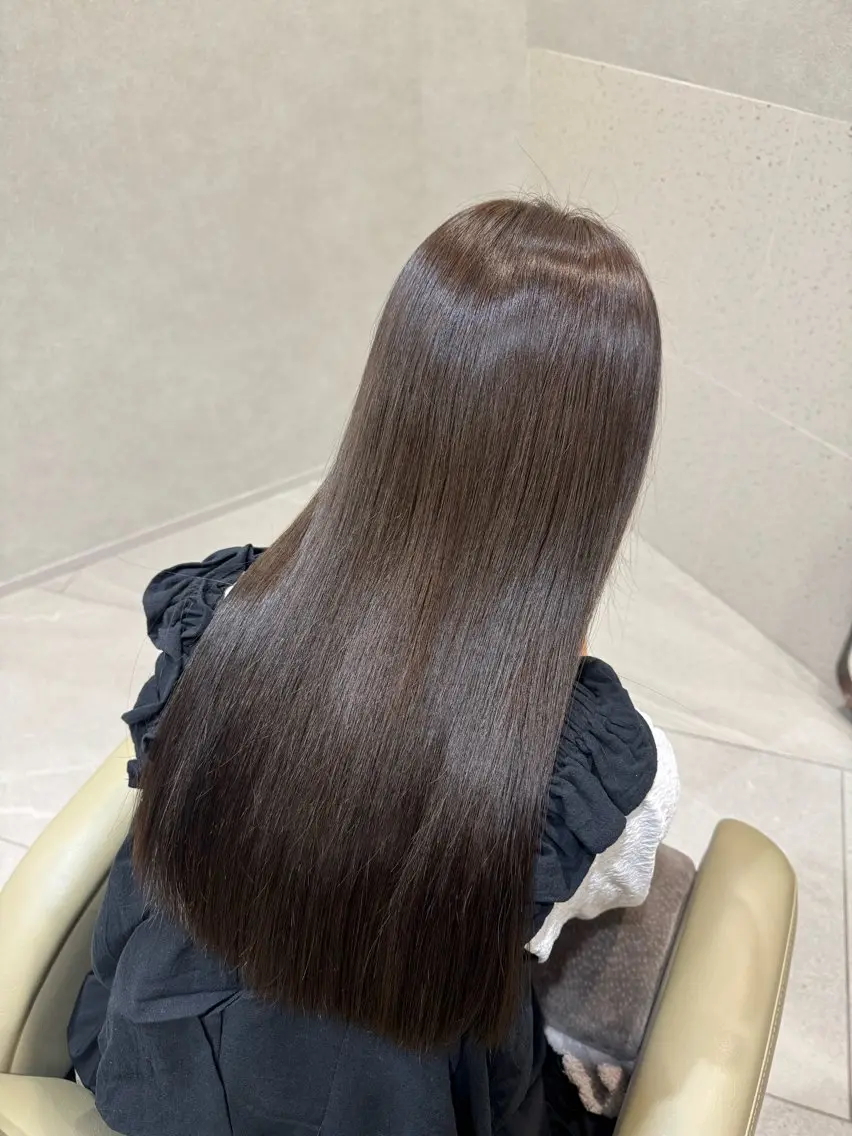 【✨お得に髪質改善✨】髪質改善ストレート&髪質改善泡エステ&カットの写真