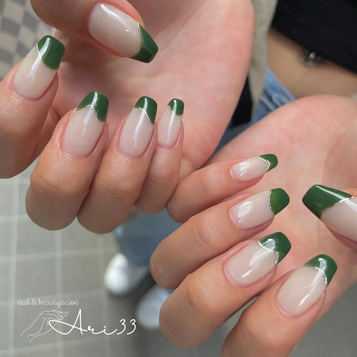 ネイル ハンドネイル プライベートサロン Ari33nailのネイルデザイン