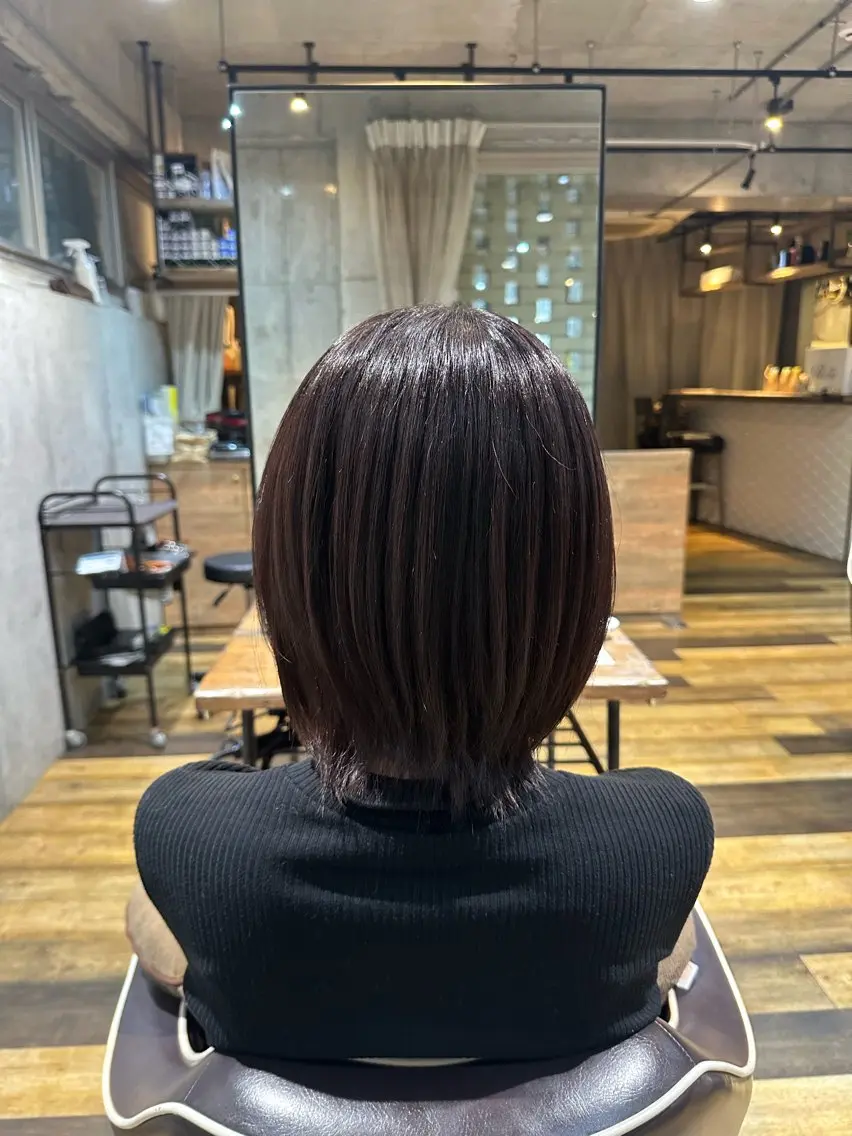 ショート カラー ヘアカラー flannel 優介のヘアスタイル