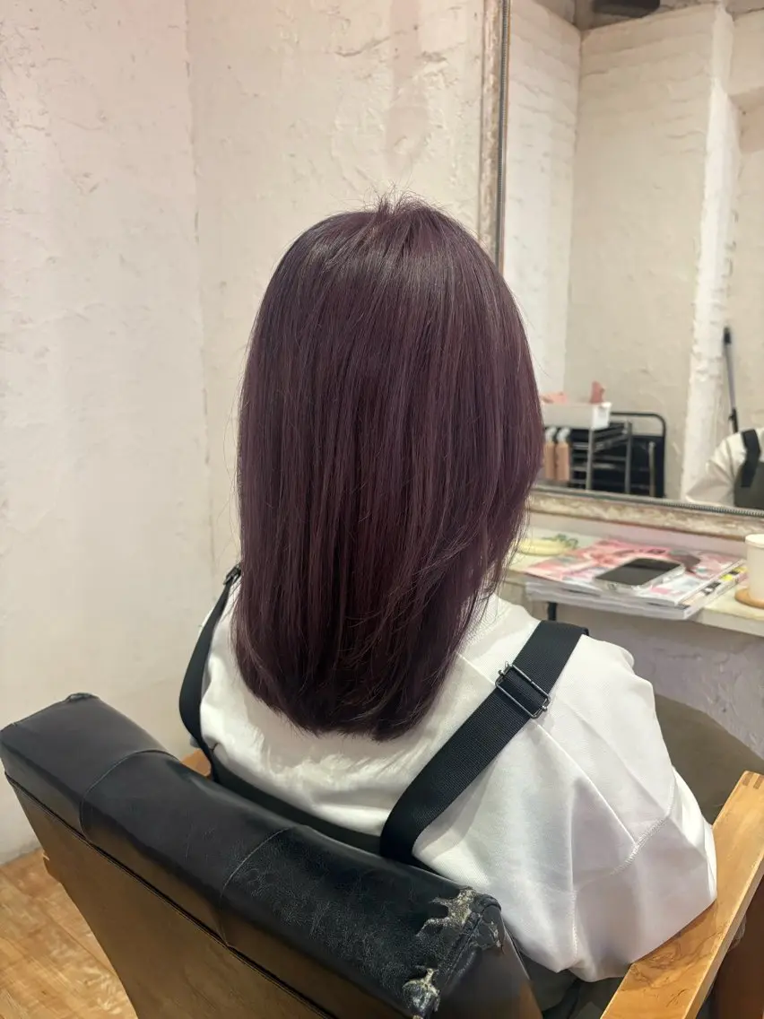 🩶透明感up🩶ブリーチ➕カラー『トリートメント込』の写真