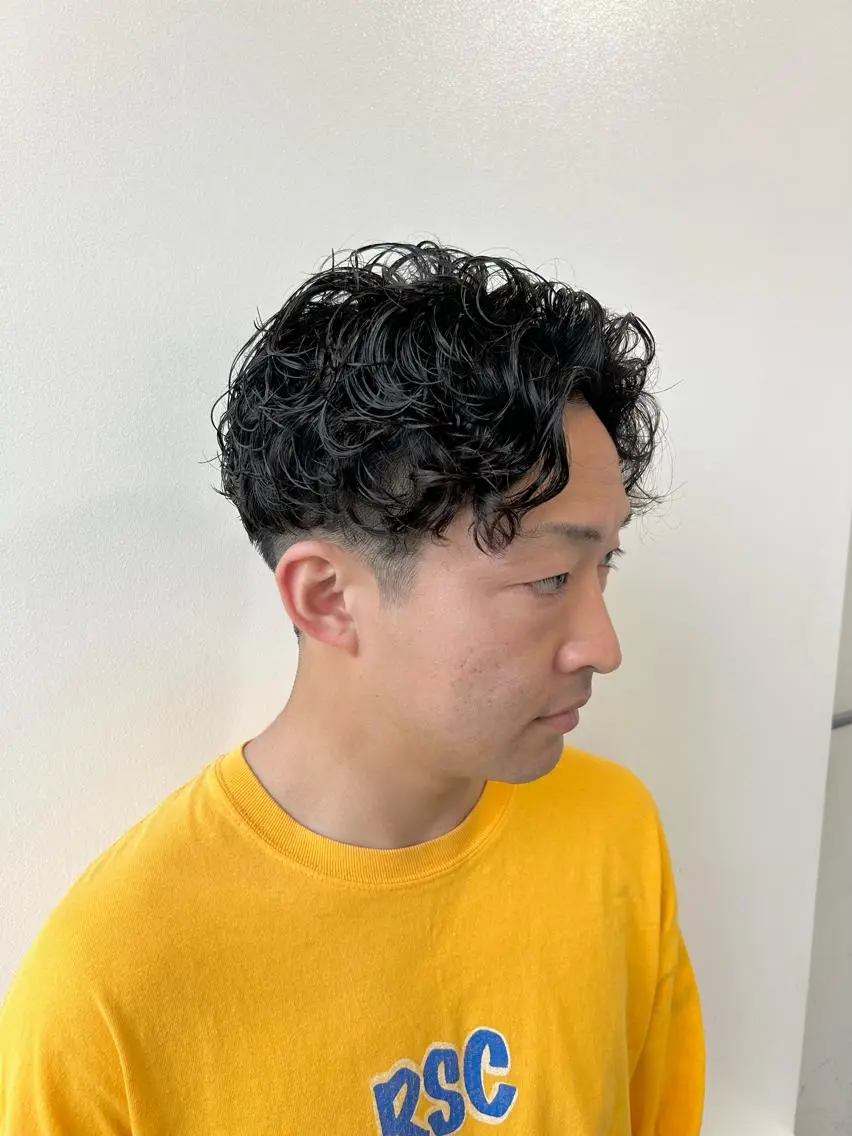 🔷メンズ限定🔷カット➕パーマ➕トリートメントの写真