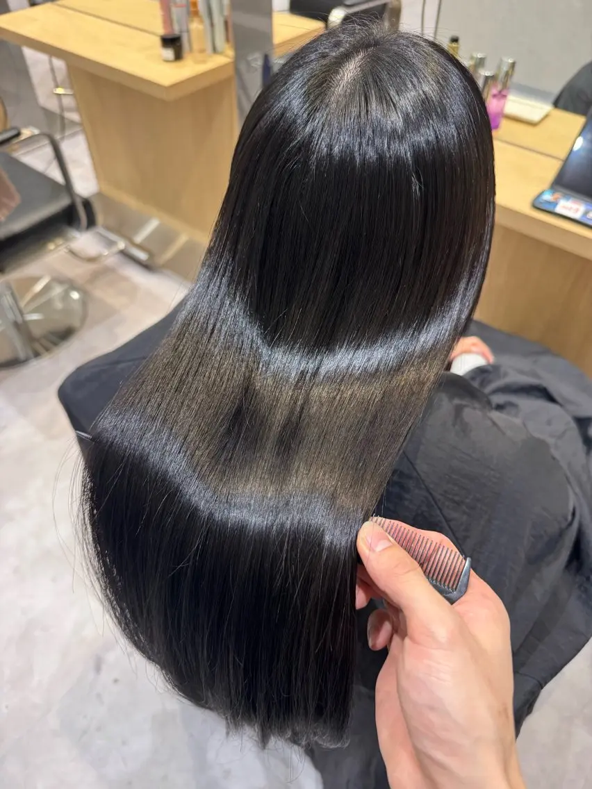 ロング ヘアカラー トリートメント 縮毛矯正/メンズ カット栄 伊藤 翔哉のヘアスタイル