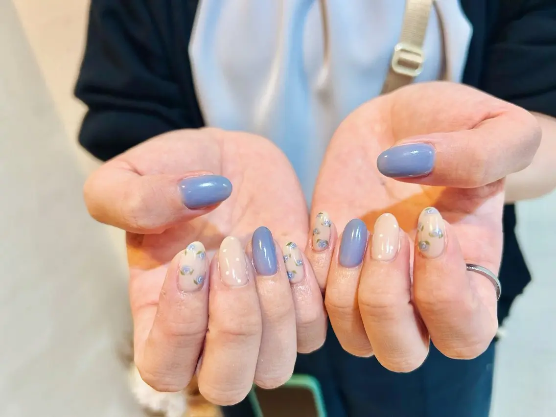 ネイル ドット ハンドネイル LiTA.はません Hiraokaのネイルデザイン